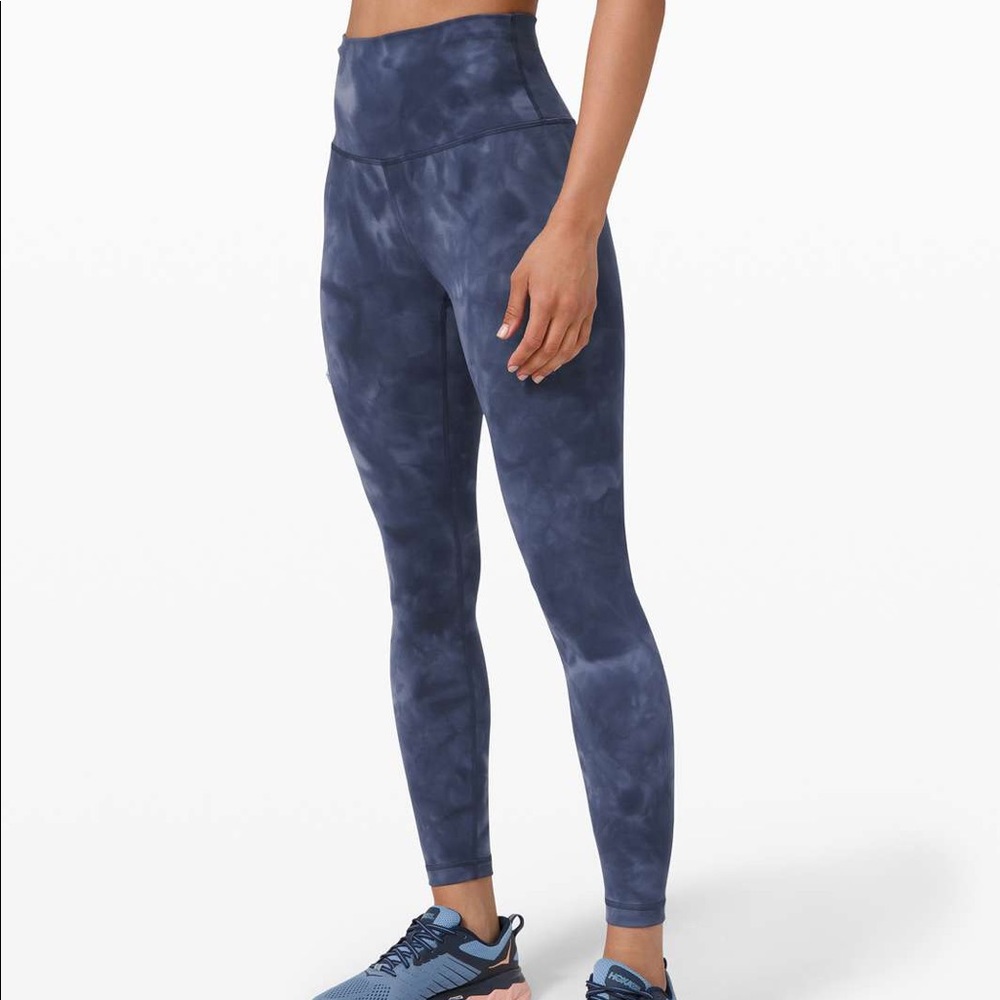 Lululemon wunder train diamond dye